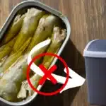 ne pas jeter l'huile des sardines