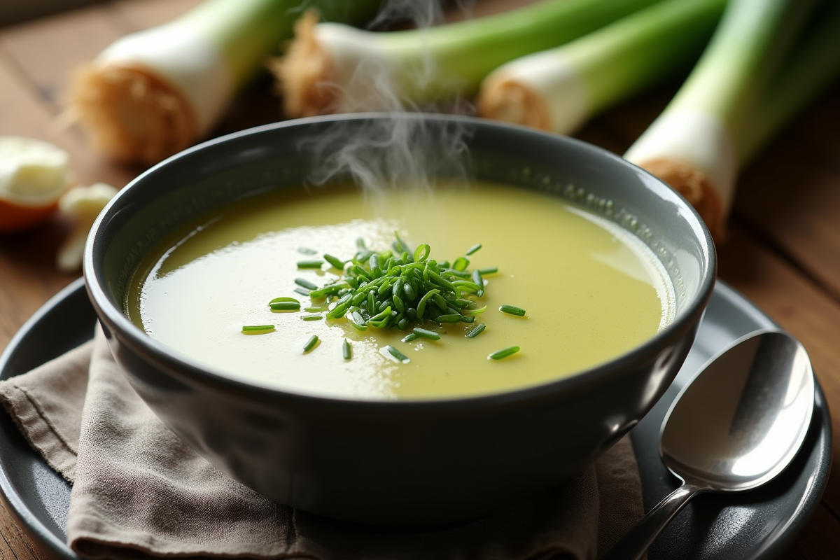 poireaux velouté
