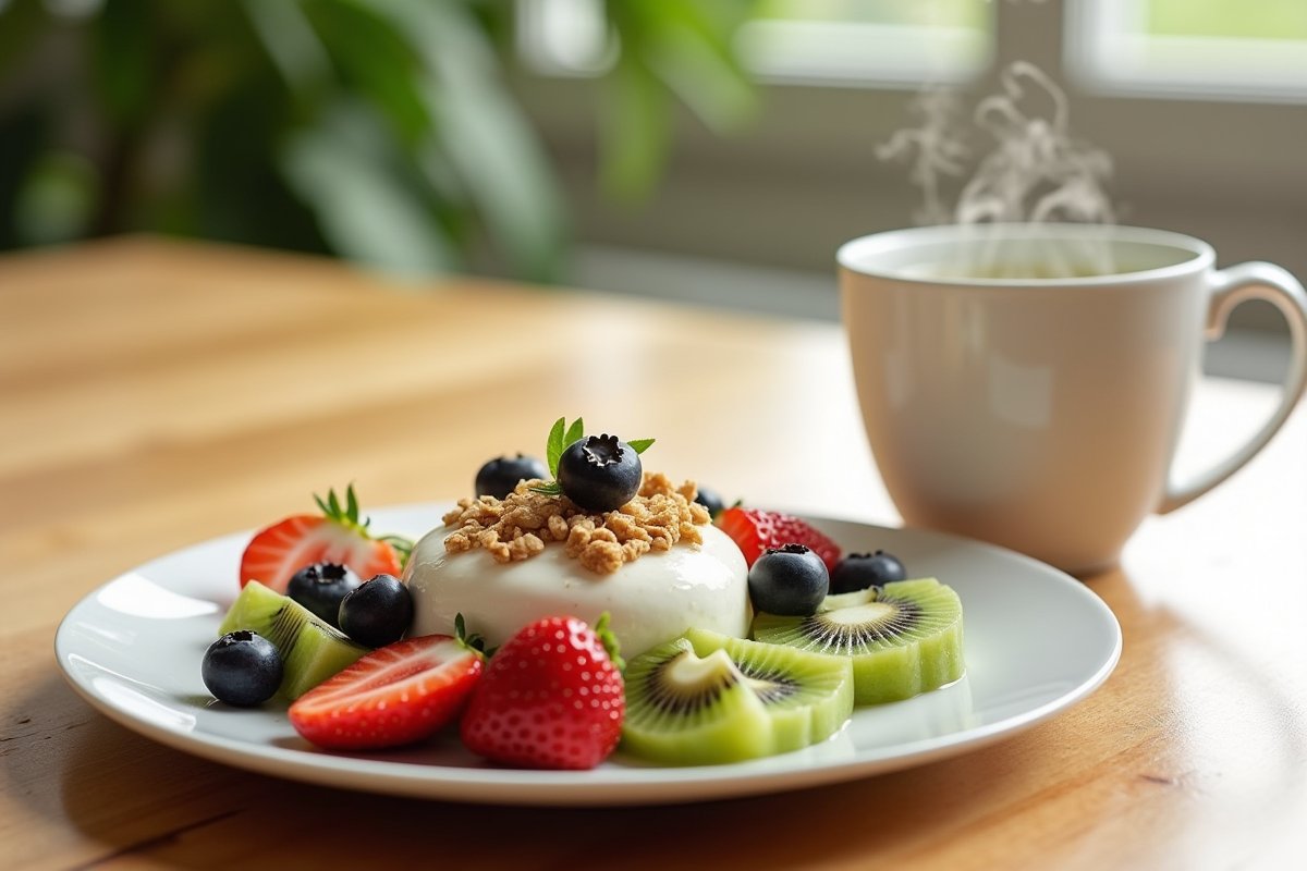 petit-déjeuner sain