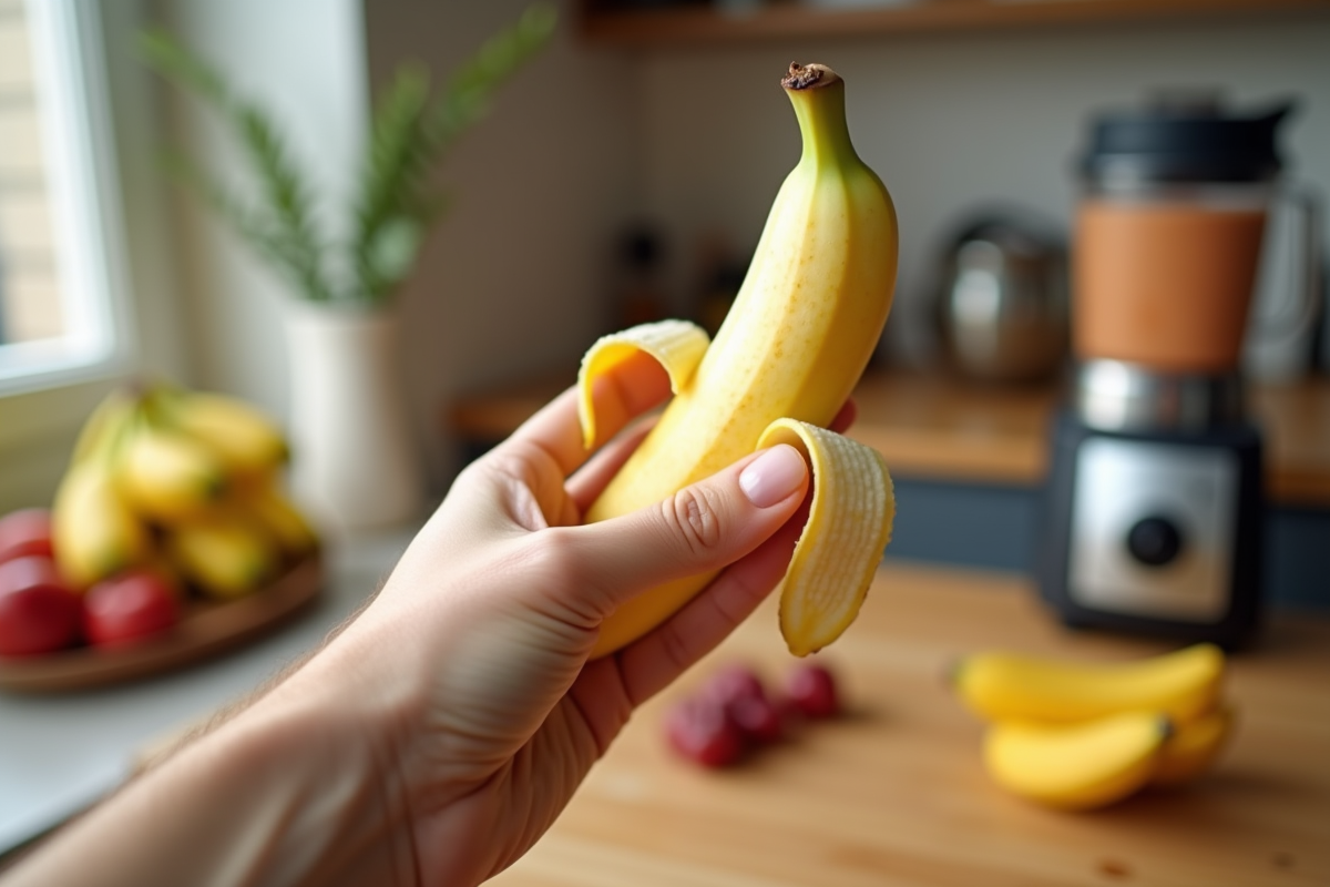 banane petit-déjeuner