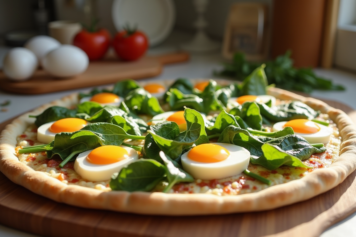 pizza cuisson