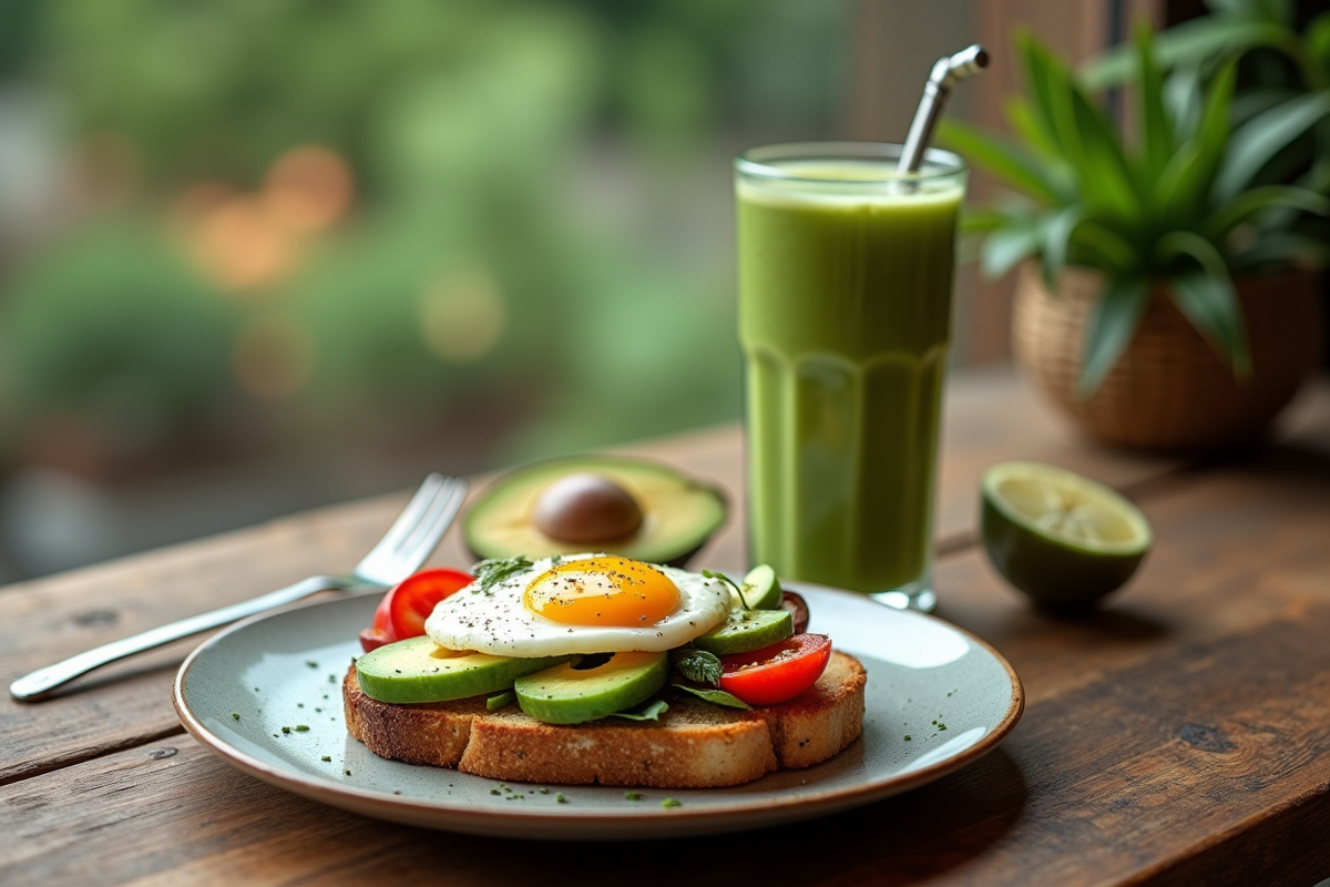 petit-déjeuner sain