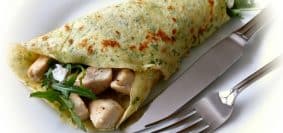 Optez pour des crêpes fourrées pour l’apéritif