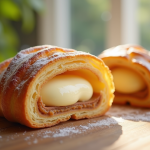 ParisBrest coupé pour voir la crème praline